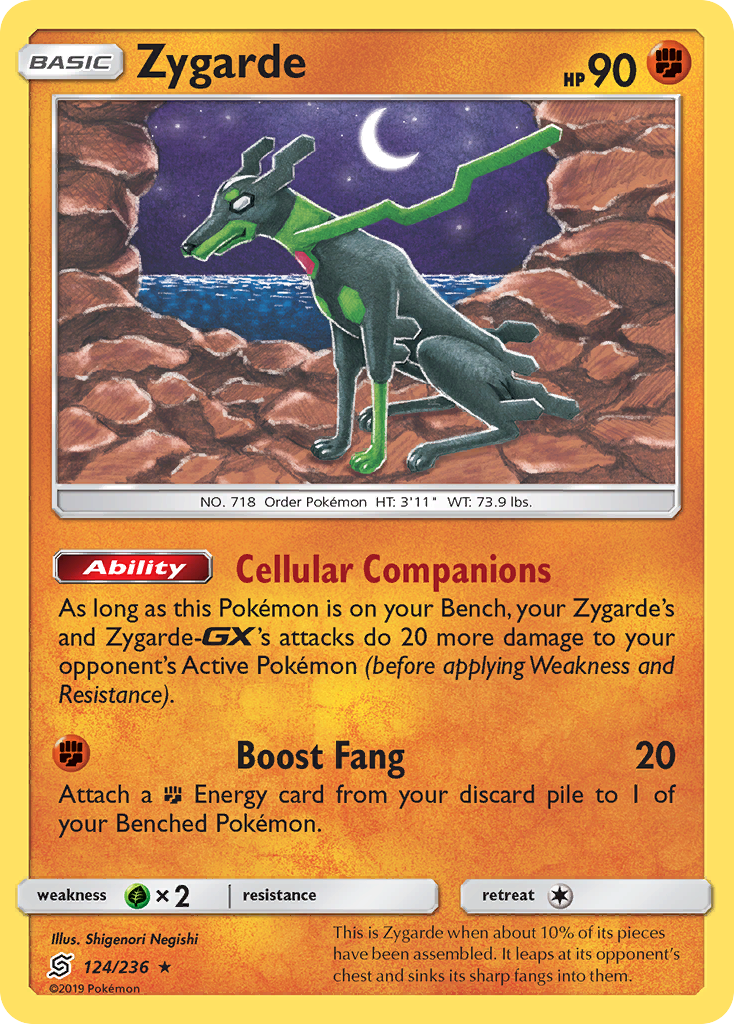 Zygarde (124/236) [Sun & Moon: Unified Minds] | Play N Trade Winnipeg