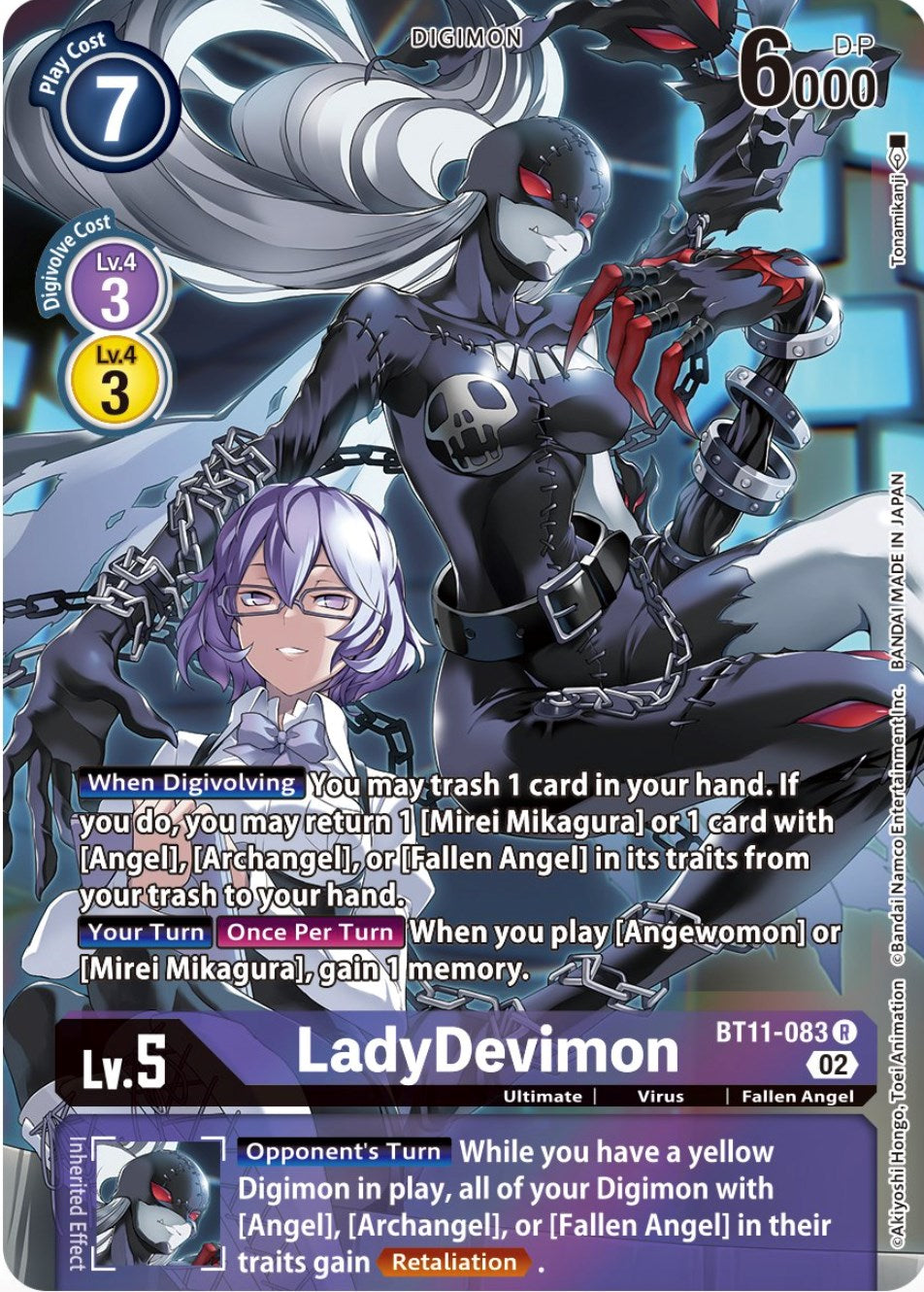 LadyDevimon [BT11-083] (Alternate Art) [Dimensional Phase] | Play N Trade Winnipeg