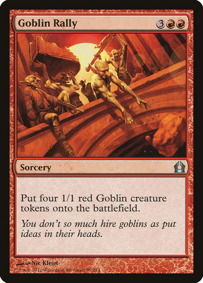 Goblin Rally [Return to Ravnica] | Play N Trade Winnipeg