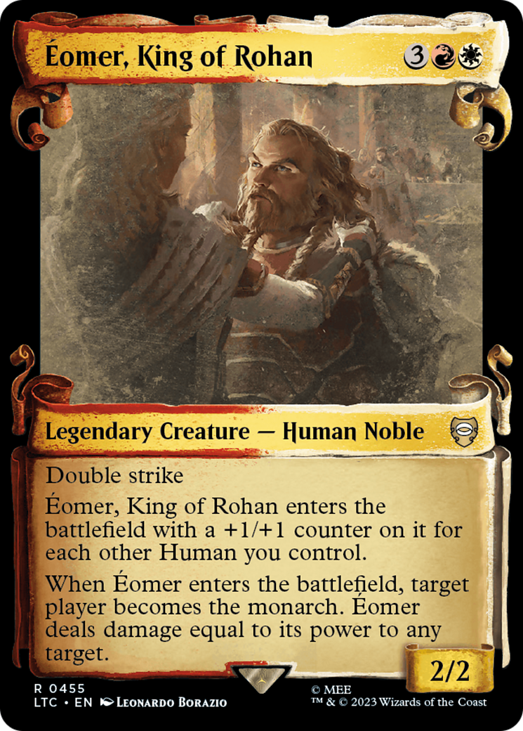 Eomer, King of Rohan [The Lord of the Rings: Tales of Middle-Earth Commander Showcase Scrolls] | Play N Trade Winnipeg