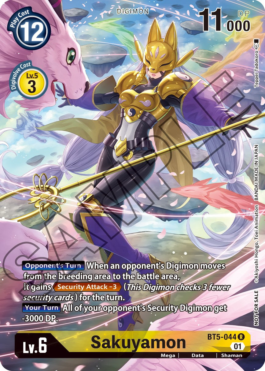 Sakuyamon [BT5-044] (Tamer's Card Set 1) [Battle of Omni Promos] | Play N Trade Winnipeg