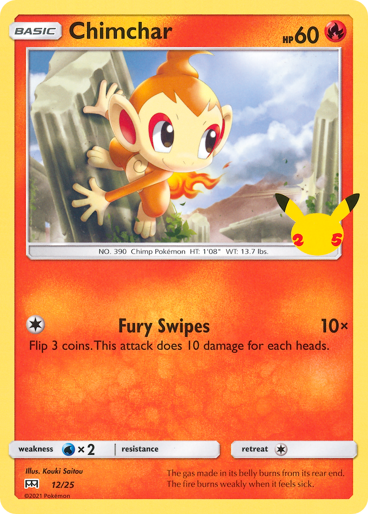 Chimchar (12/25) [McDonald's 25th Anniversary] | Play N Trade Winnipeg