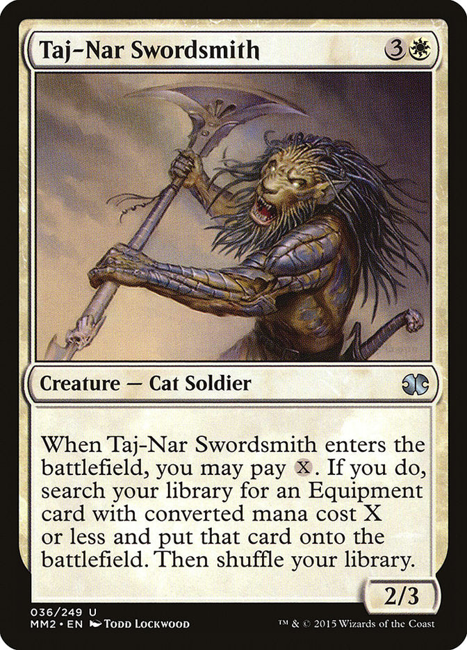 Taj-Nar Swordsmith [Modern Masters 2015] | Play N Trade Winnipeg