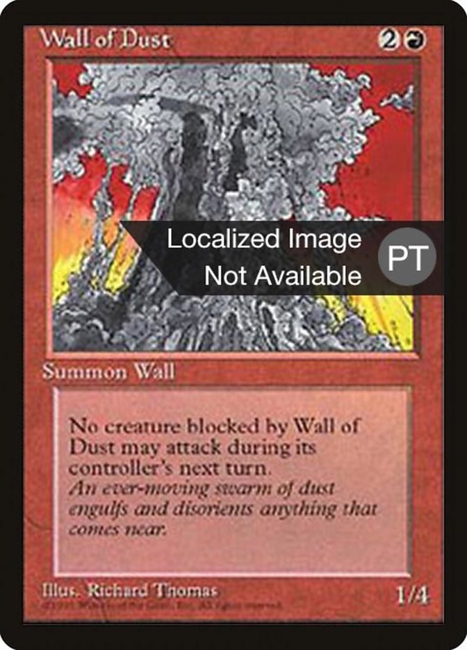 Wall of Dust [Fourth Edition (Foreign Black Border)] | Play N Trade Winnipeg