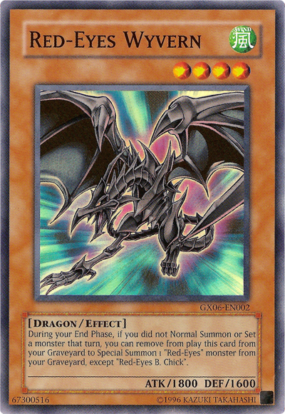 Red-Eyes Wyvern [GX06-EN002] Super Rare | Play N Trade Winnipeg