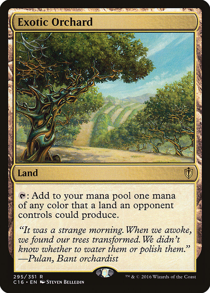 Exotic Orchard [Commander 2016] | Play N Trade Winnipeg