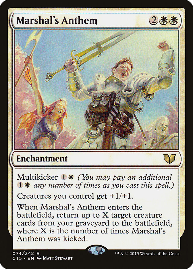 Marshal's Anthem [Commander 2015] | Play N Trade Winnipeg