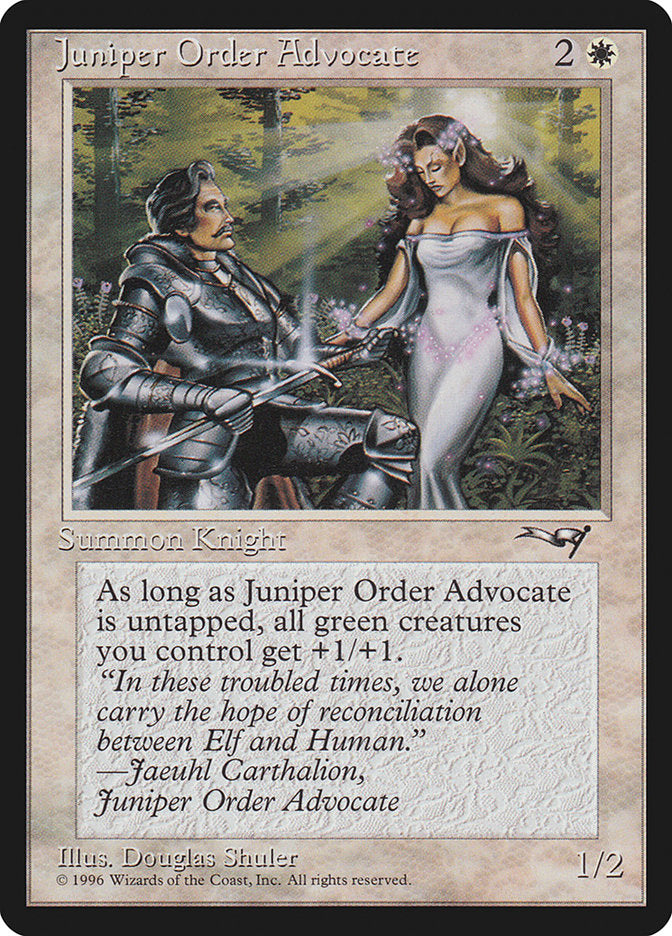 Juniper Order Advocate [Alliances] | Play N Trade Winnipeg