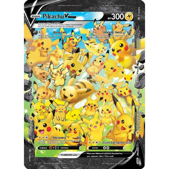 Pikachu V-UNION (Jumbo Card) [Sword & Shield: Black Star Promos] | Play N Trade Winnipeg