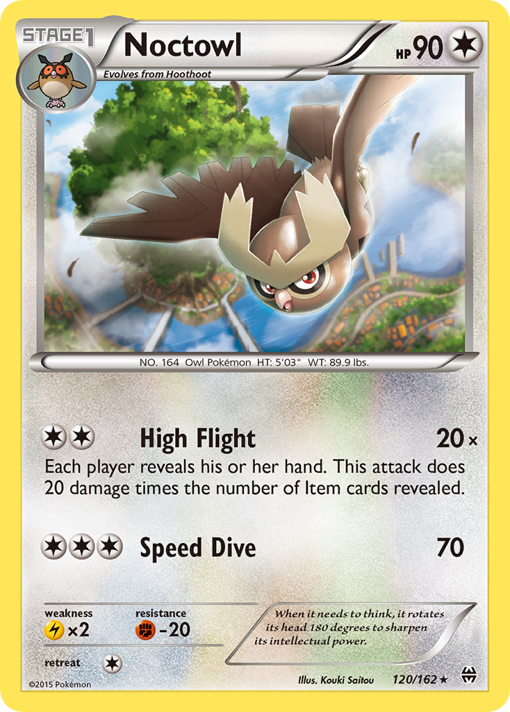 Noctowl (120/162) [XY: BREAKthrough] | Play N Trade Winnipeg