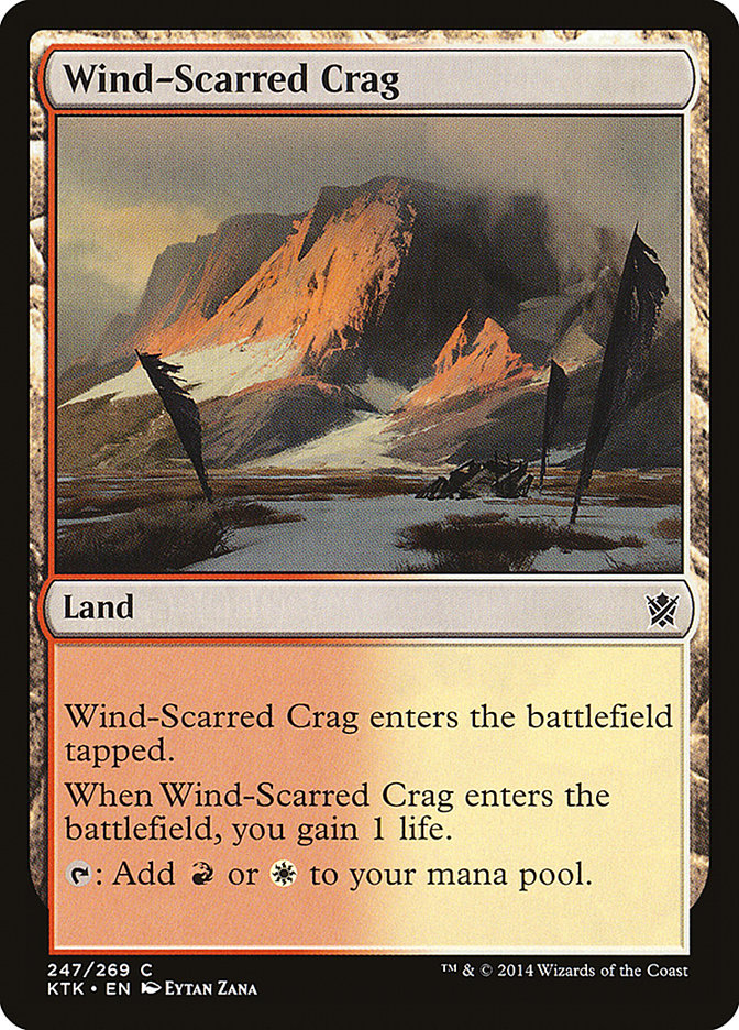 Wind-Scarred Crag [Khans of Tarkir] | Play N Trade Winnipeg