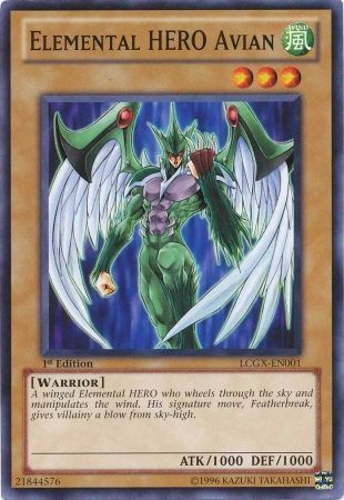 Elemental HERO Avian [LCGX-EN001] Common | Play N Trade Winnipeg