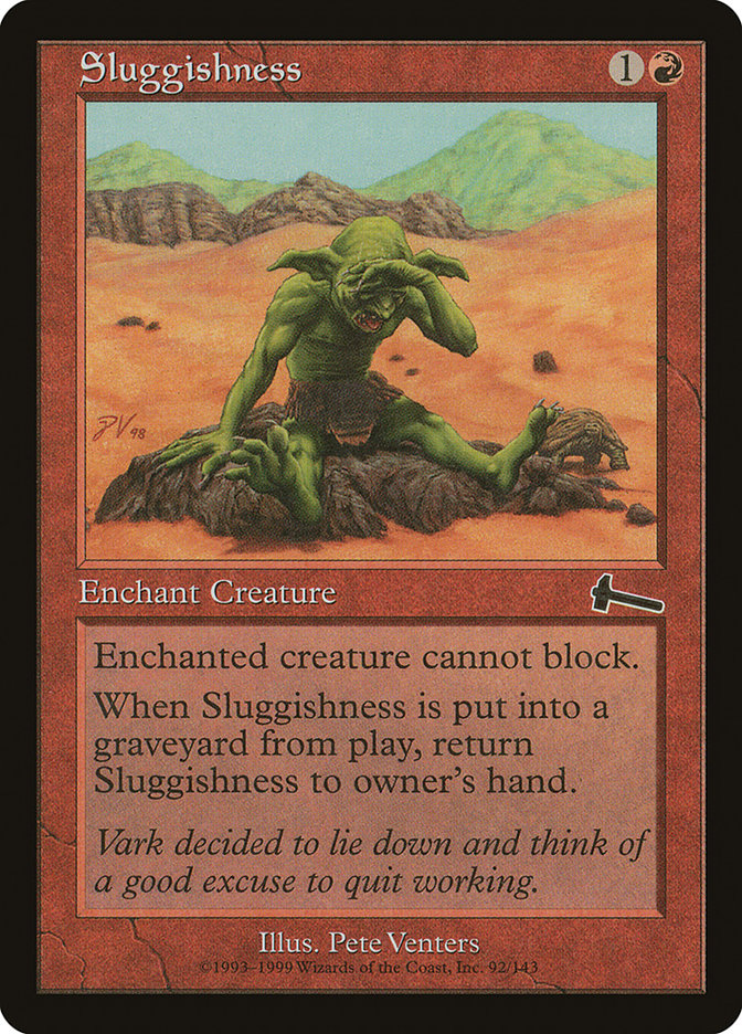 Sluggishness [Urza's Legacy] | Play N Trade Winnipeg