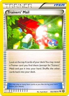 Trainers' Mail (92a/108) (Alternate Art Promo) [XY: Roaring Skies] | Play N Trade Winnipeg