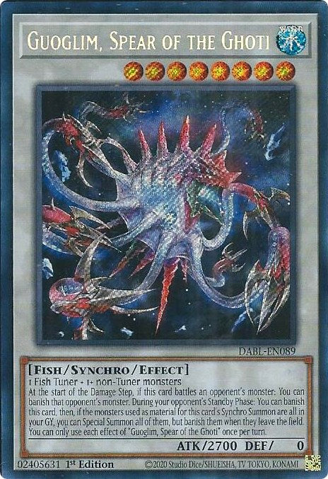 Guoglim, Spear of the Ghoti [DABL-EN089] Secret Rare | Play N Trade Winnipeg