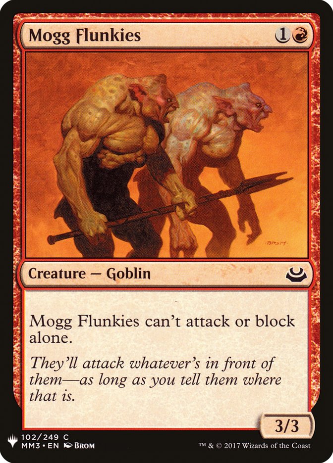 Mogg Flunkies [Mystery Booster] | Play N Trade Winnipeg