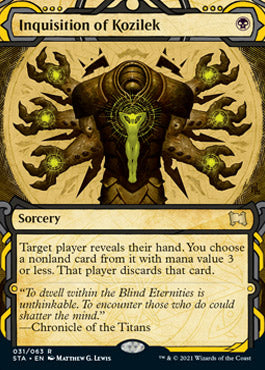 Inquisition of Kozilek (Etched Foil) [Strixhaven Mystical Archive] | Play N Trade Winnipeg