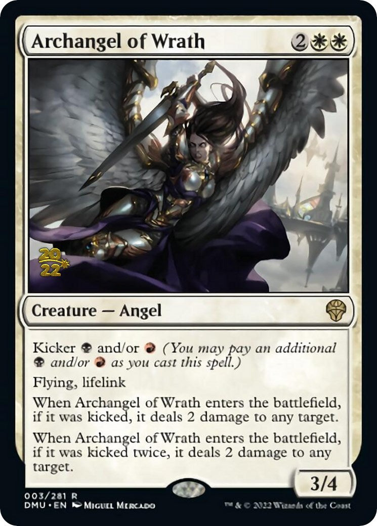 Archangel of Wrath [Dominaria United Prerelease Promos] | Play N Trade Winnipeg