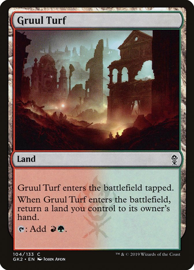 Gruul Turf [Ravnica Allegiance Guild Kit] | Play N Trade Winnipeg