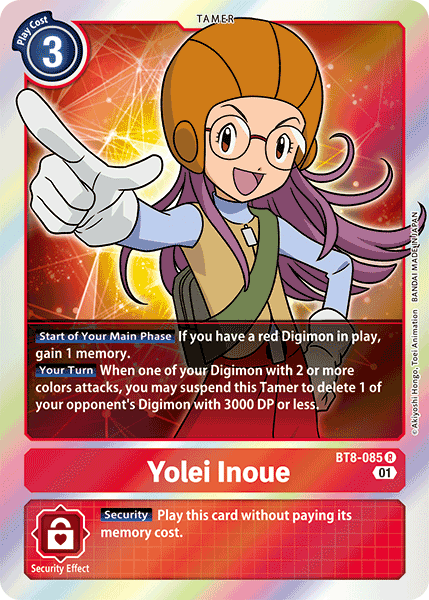 Yolei Inoue [BT8-085] [New Awakening] | Play N Trade Winnipeg