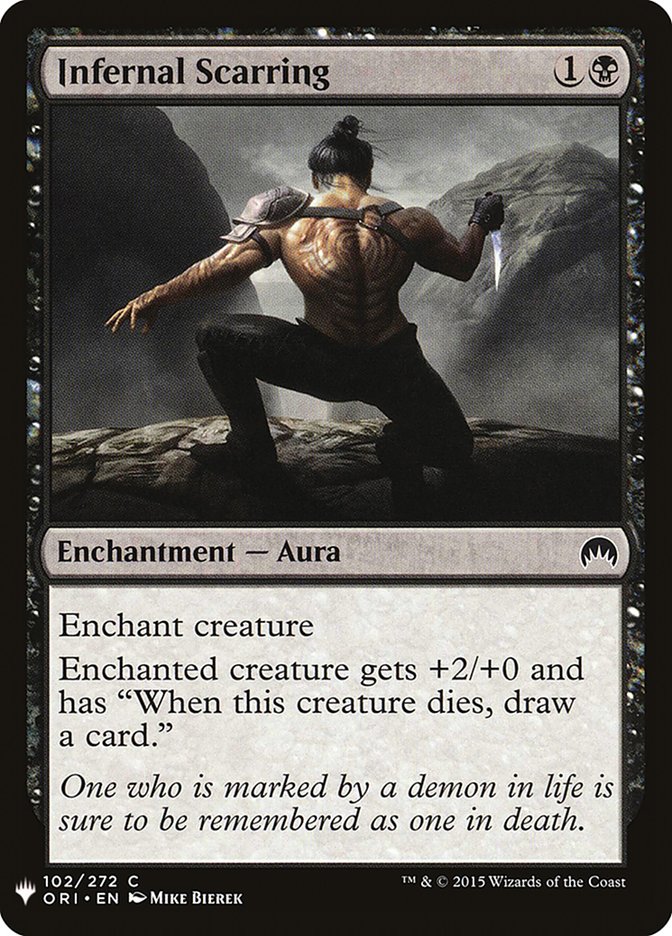 Infernal Scarring [Mystery Booster] | Play N Trade Winnipeg