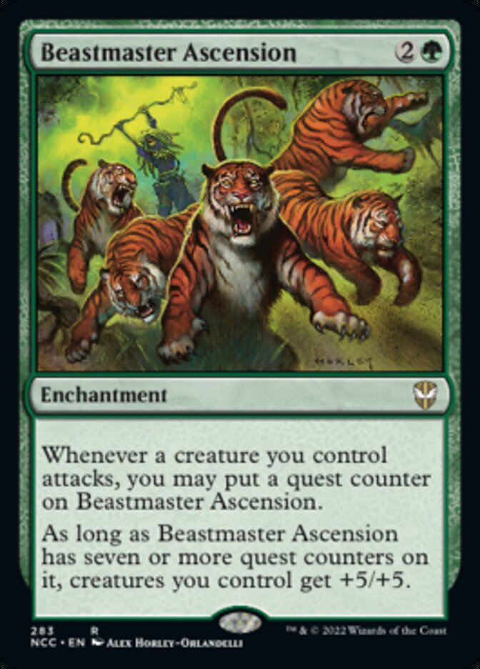 Beastmaster Ascension [Streets of New Capenna Commander] | Play N Trade Winnipeg