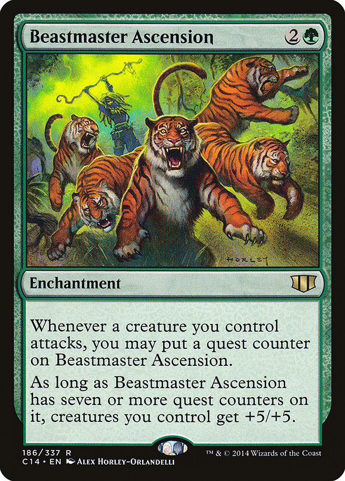 Beastmaster Ascension [Commander 2014] | Play N Trade Winnipeg