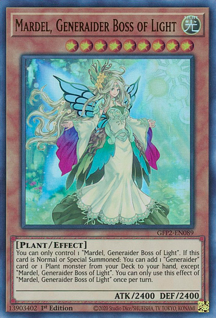 Mardel, Generaider Boss of Light [GFP2-EN089] Ultra Rare | Play N Trade Winnipeg