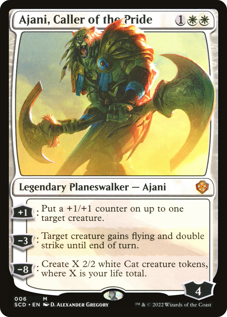 Ajani, Caller of the Pride [Starter Commander Decks] | Play N Trade Winnipeg