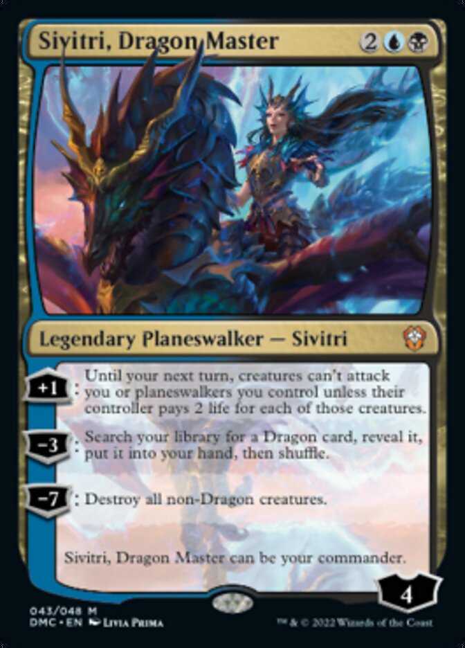 Sivitri, Dragon Master [Dominaria United Commander] | Play N Trade Winnipeg