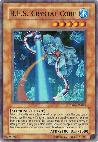 B.E.S. Crystal Core [DR04-EN021] Super Rare | Play N Trade Winnipeg