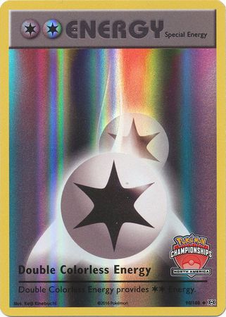 Double Colorless Energy (90/108) (NA International Championship Promo) [XY: Evolutions] | Play N Trade Winnipeg