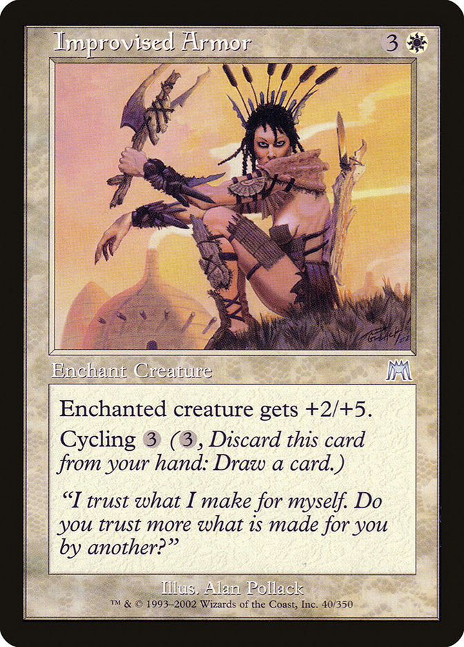 Improvised Armor [Onslaught] | Play N Trade Winnipeg