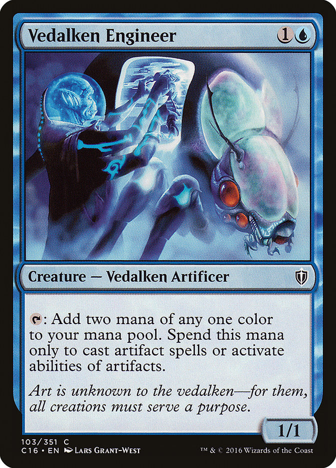 Vedalken Engineer [Commander 2016] | Play N Trade Winnipeg