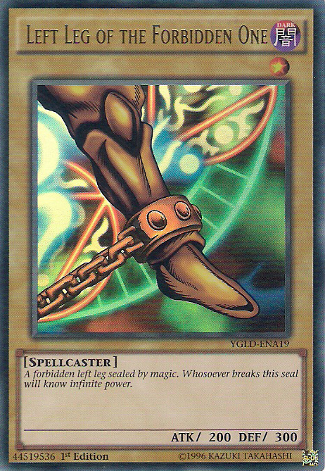 Left Leg of the Forbidden One [YGLD-ENA19] Ultra Rare | Play N Trade Winnipeg