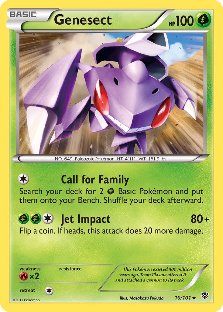 Genesect (10/101) (Theme Deck Exclusive) [Black & White: Plasma Blast] | Play N Trade Winnipeg