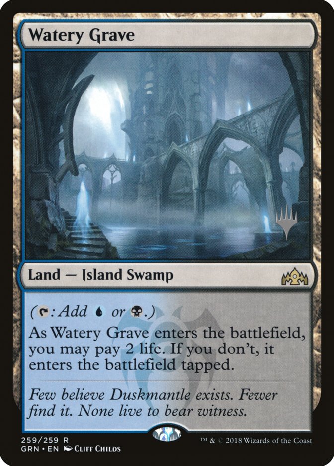 Watery Grave (Promo Pack) [Guilds of Ravnica Promos] | Play N Trade Winnipeg