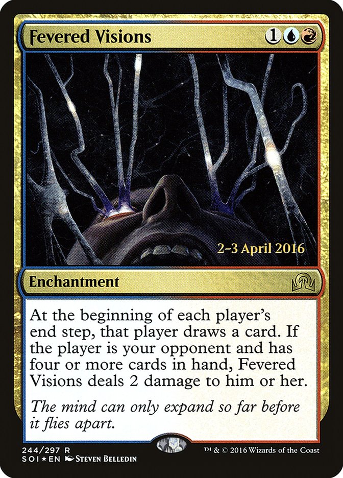 Fevered Visions [Shadows over Innistrad Prerelease Promos] | Play N Trade Winnipeg