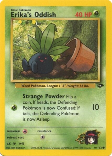 Erika's Oddish (70/132) [Gym Challenge Unlimited] | Play N Trade Winnipeg