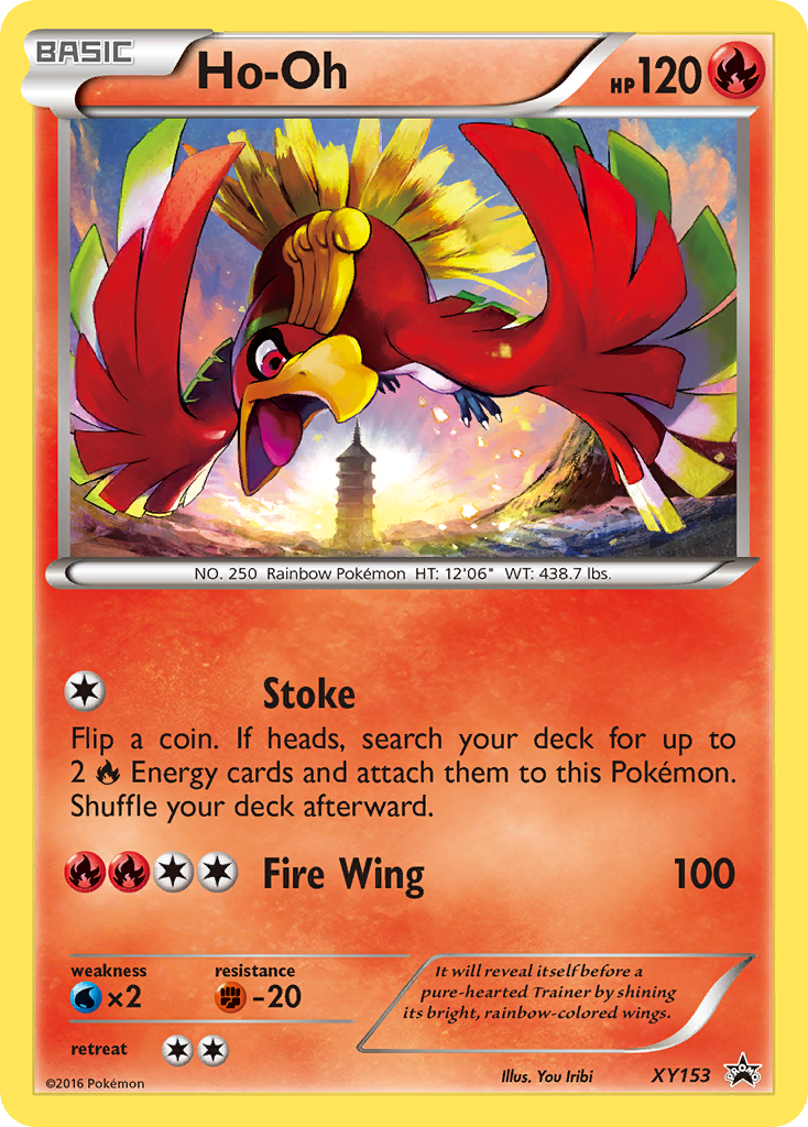 Ho-Oh (XY153) [XY: Black Star Promos] | Play N Trade Winnipeg