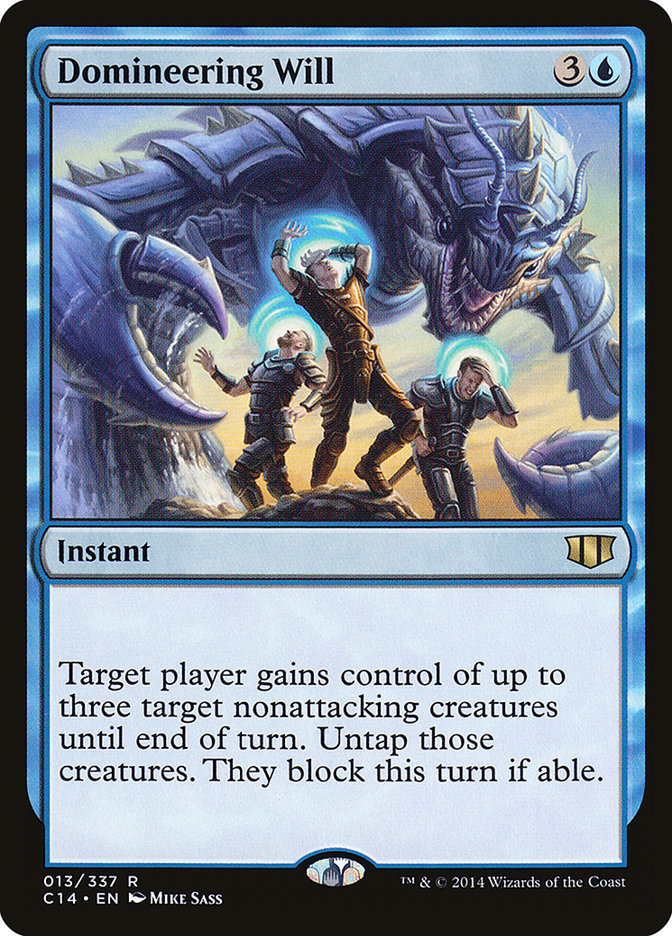 Domineering Will [Commander 2014] | Play N Trade Winnipeg