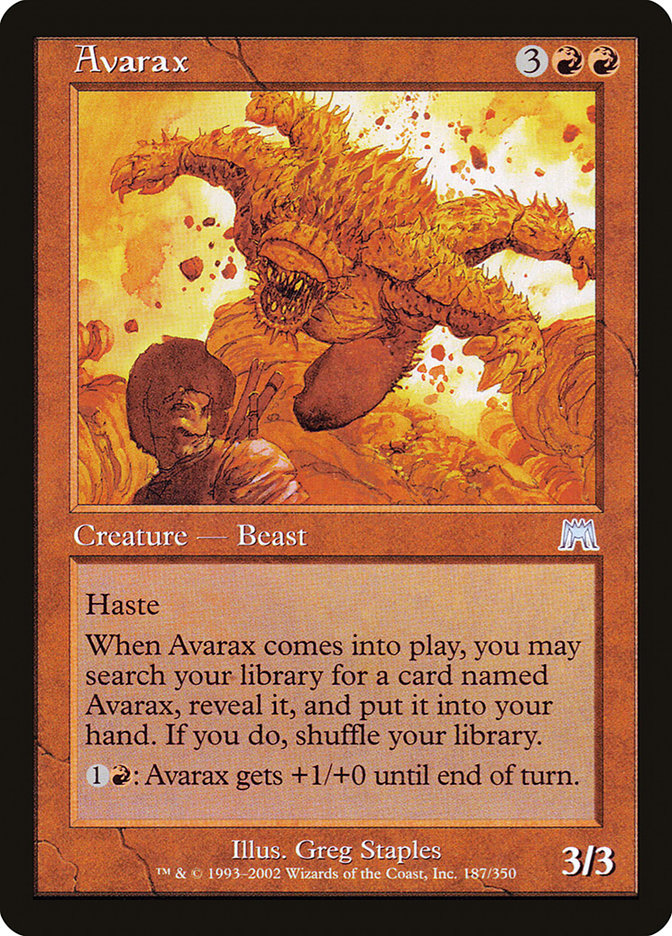 Avarax [Onslaught] | Play N Trade Winnipeg