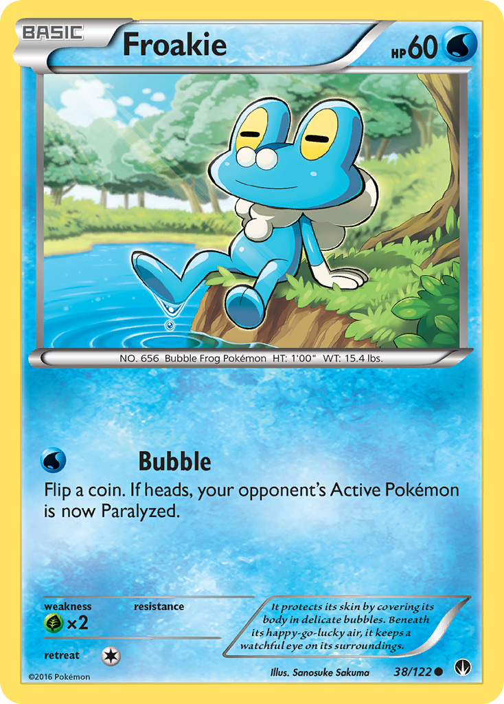 Froakie (38/122) [XY: BREAKpoint] | Play N Trade Winnipeg