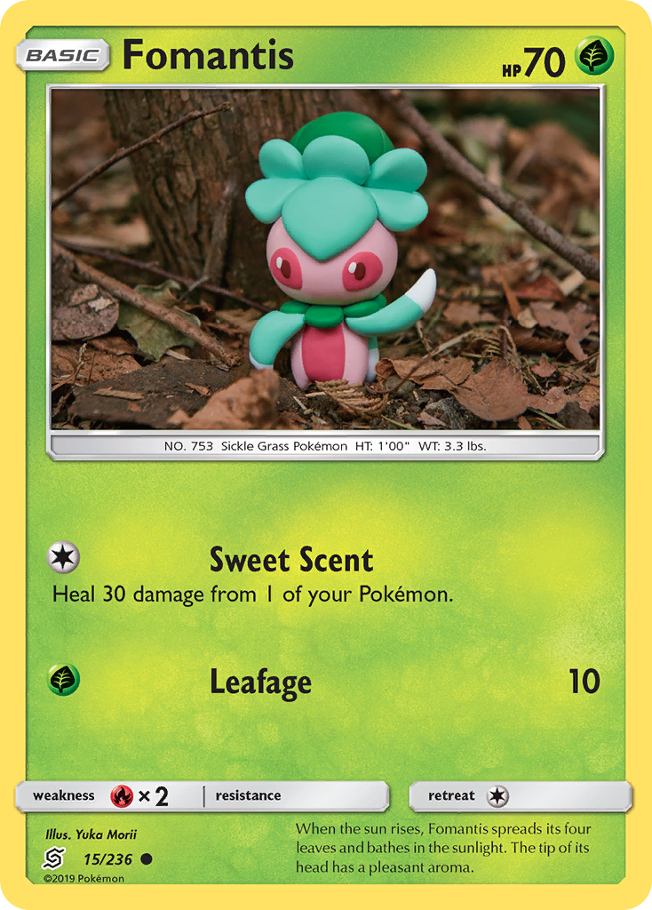 Fomantis (15/236) [Sun & Moon: Unified Minds] | Play N Trade Winnipeg