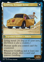 Goldbug, Humanity's Ally // Goldbug, Scrappy Scout [Universes Beyond: Transformers] | Play N Trade Winnipeg
