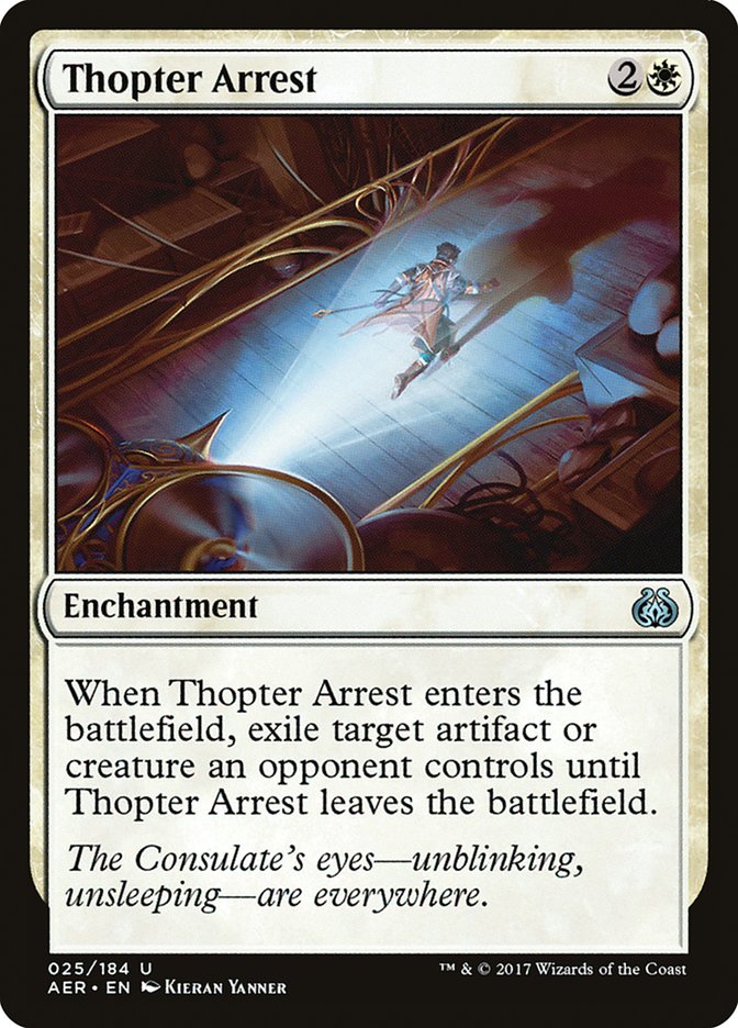 Thopter Arrest [Aether Revolt] | Play N Trade Winnipeg