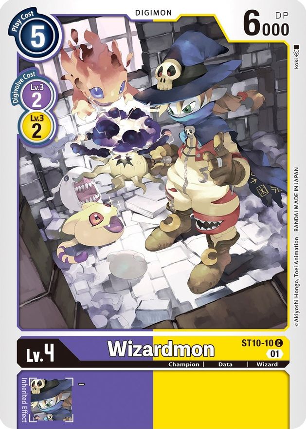 Wizardmon [ST10-10] [Starter Deck: Parallel World Tactician] | Play N Trade Winnipeg