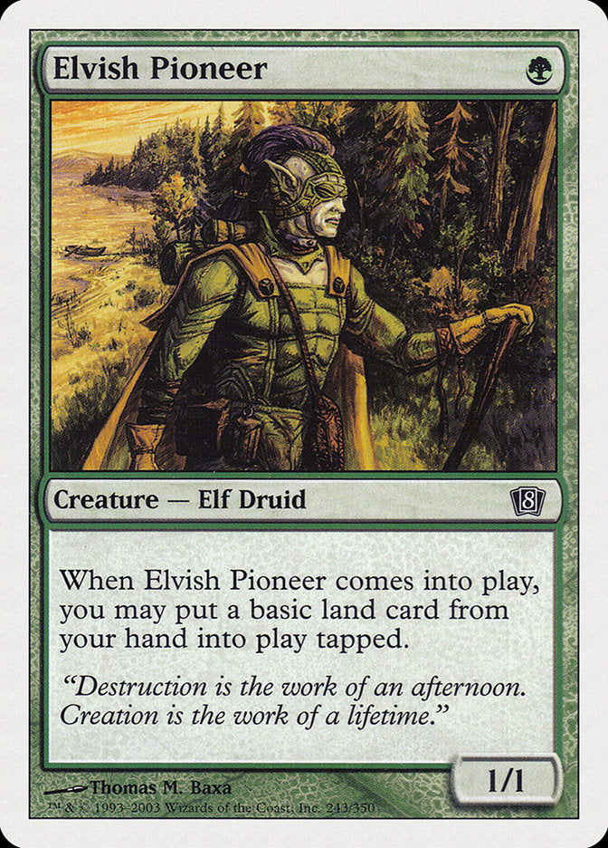 Elvish Pioneer [Eighth Edition] | Play N Trade Winnipeg