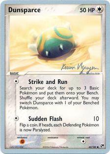 Dunsparce (60/100) (Team Rushdown - Kevin Nguyen) [World Championships 2004] | Play N Trade Winnipeg