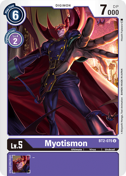 Myotismon [BT2-075] [Release Special Booster Ver.1.0] | Play N Trade Winnipeg
